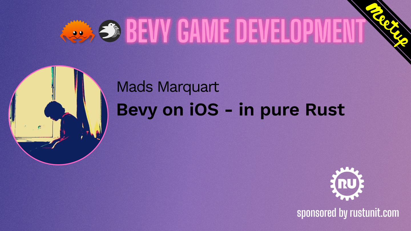 Mads Marquart: Bevy on iOS - in pure Rust